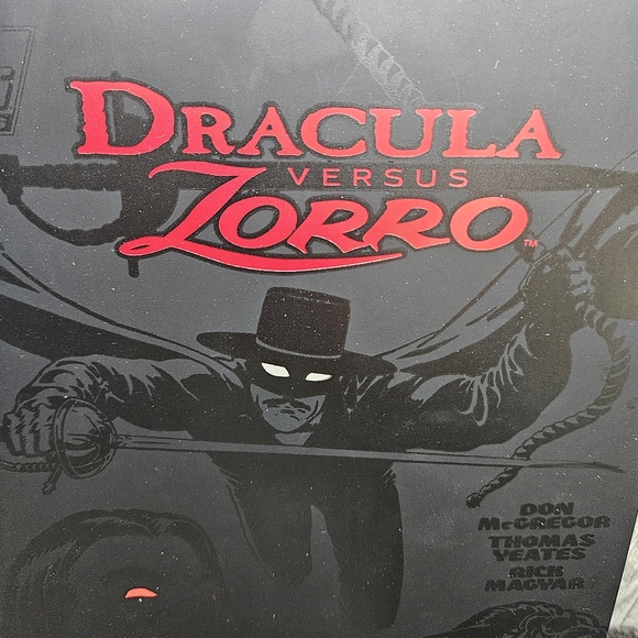 Dracula Versus Zorro #1 Topps Comic Comics Book 1993 Dracula Vs. Zorro - Picture 10 of 10